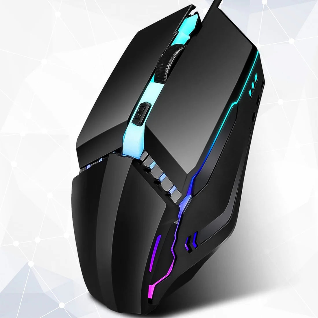 Wired Gaming Mouse – Ergonomic Design & RGB Lighting