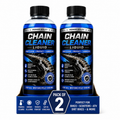 Premium Motorcycle Chain Cleaner Liquid | Deep Clean & Degreaser | Removes Grease & Dirt | Safe for O-Ring & X-Ring Chains | Pack of 2