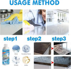 Ultra shine Stone polish Multi-Surface Stone Stain Remover Cleaner Stain Remover 100ml each (Pack of 3)