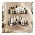 Self-Adhesive Bathroom Corner Rack – Pack of 2 – Buyzo