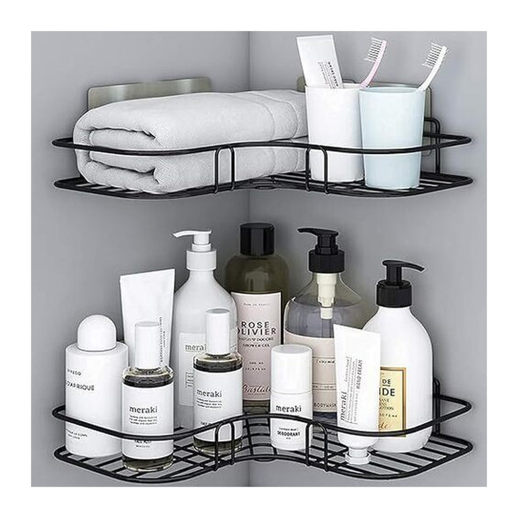 Self-Adhesive Bathroom Corner Rack – Pack of 2 – view 3