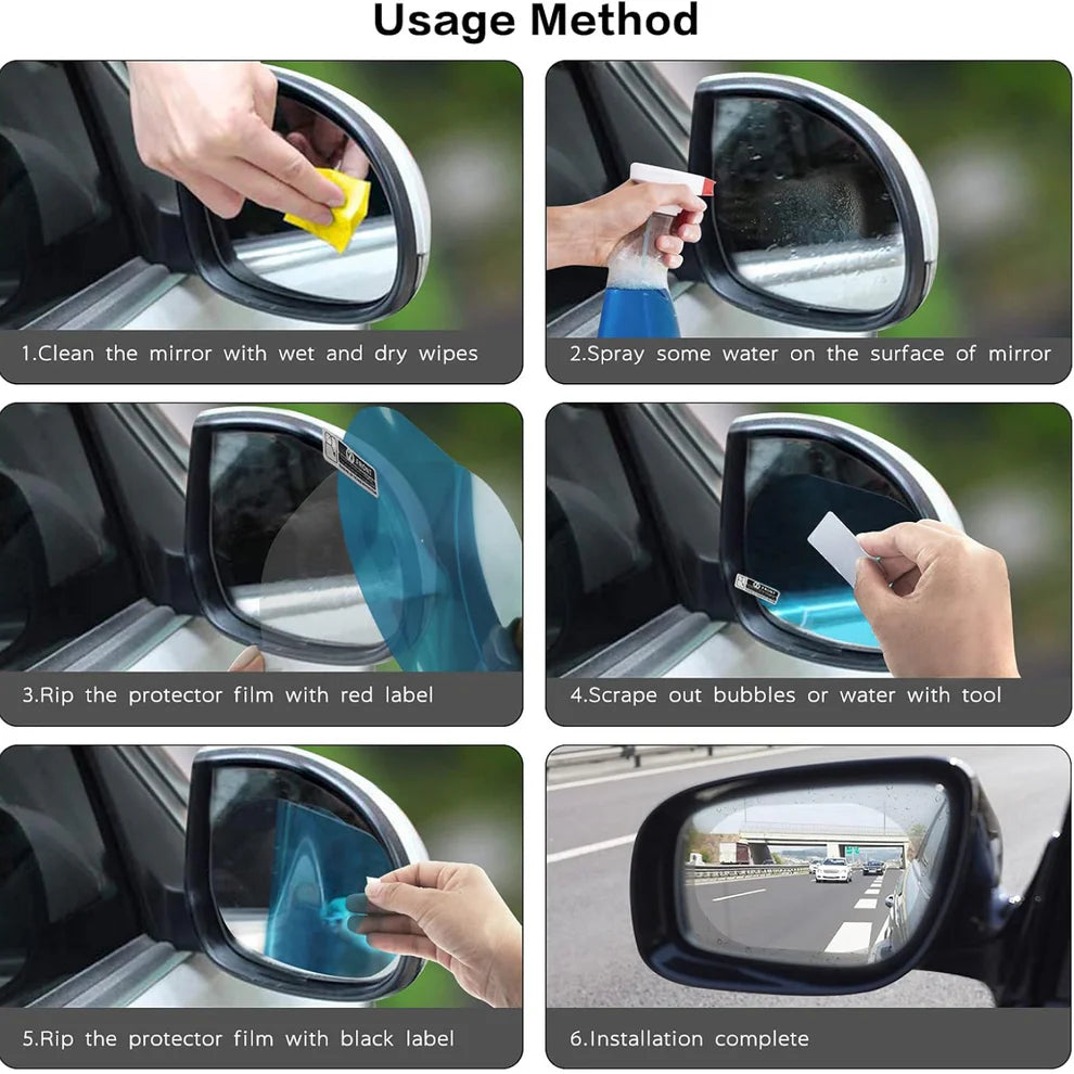 Anti-Fog Rearview Mirror Film