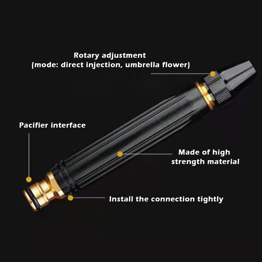 Pressure Washing Nozzle Sprayer - Adjustable Heavy Duty Nozzle with High Pressure Pen