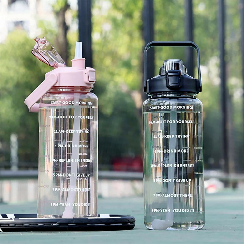 2 Litre Leakproof Gym Bottle with Handle