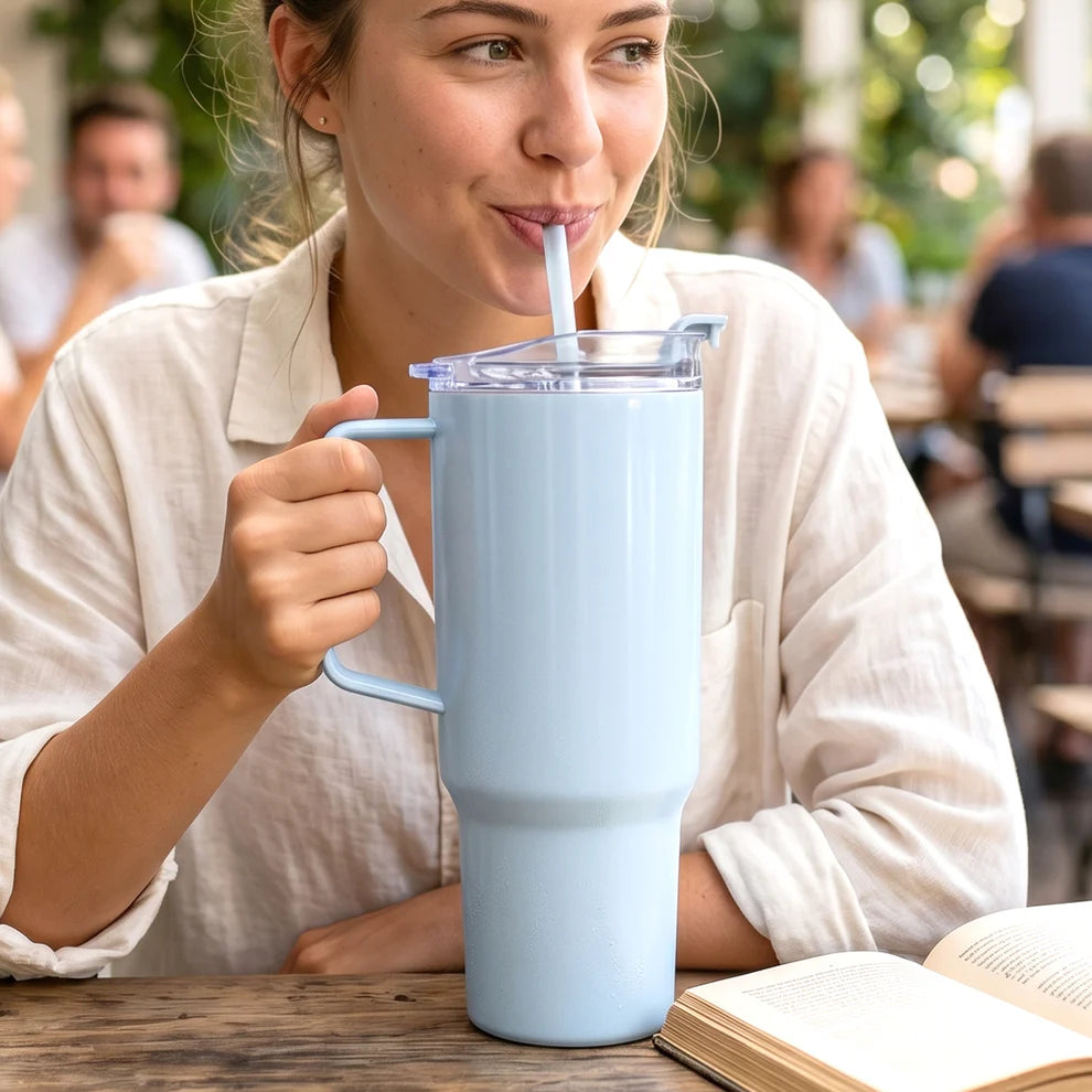 1800ml Travel Tumbler with Leak-Proof Lid