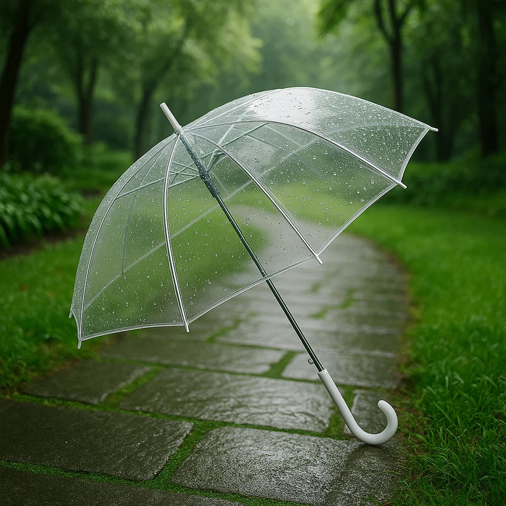 Transparent Dome Umbrella - Waterproof