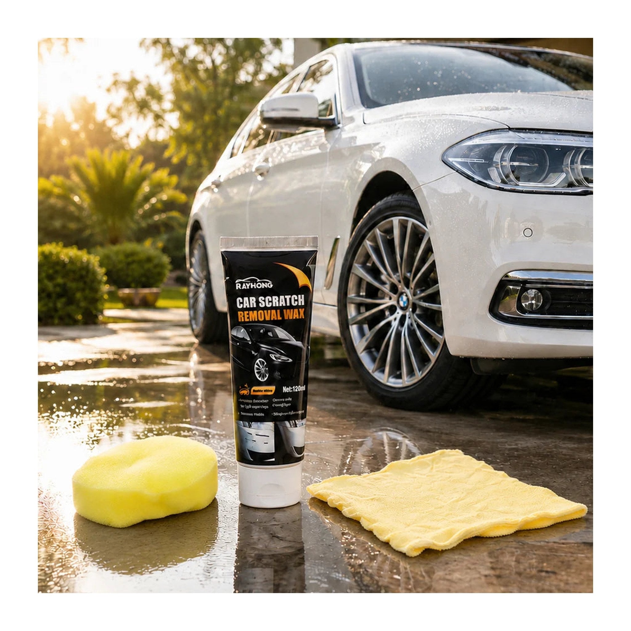 Car Scratch Removal Wax 120ml – Buyzo
