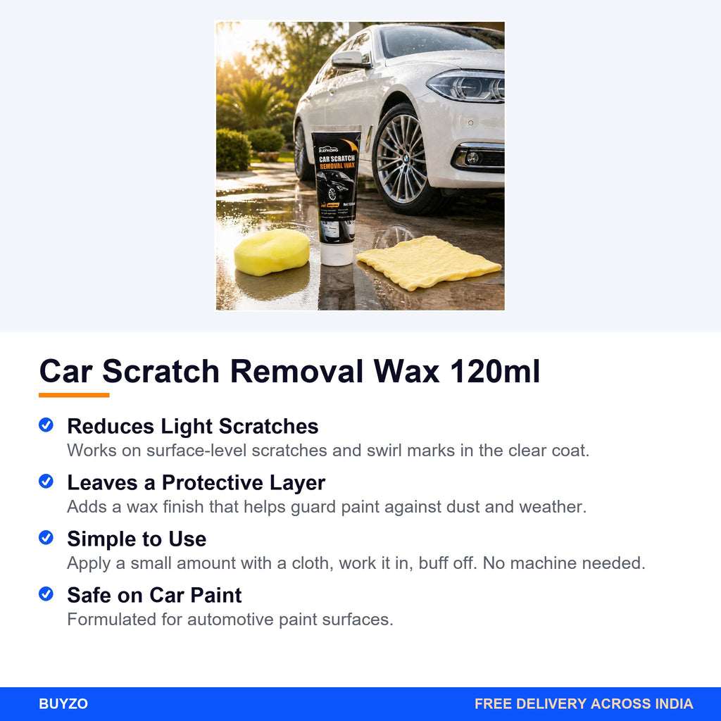 Car Scratch Removal Wax 120ml – Buyzo