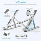 Foldable Aluminium Laptop Stand – view 3