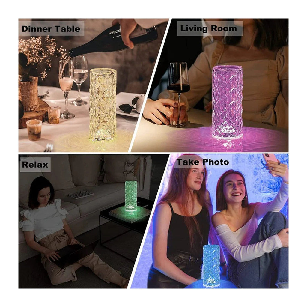 Crystal Touch Night Lamp – view 3