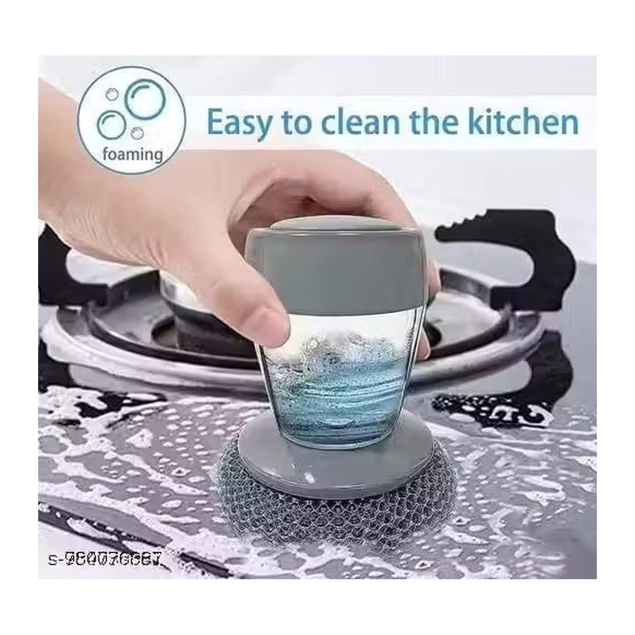 Soap Dispensing Dish Brush – view 3