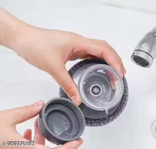 Dispensing Dish Brush – Palm Brush for Effortless Cleaning, Liquid Filling Multifunctional Dishwasher