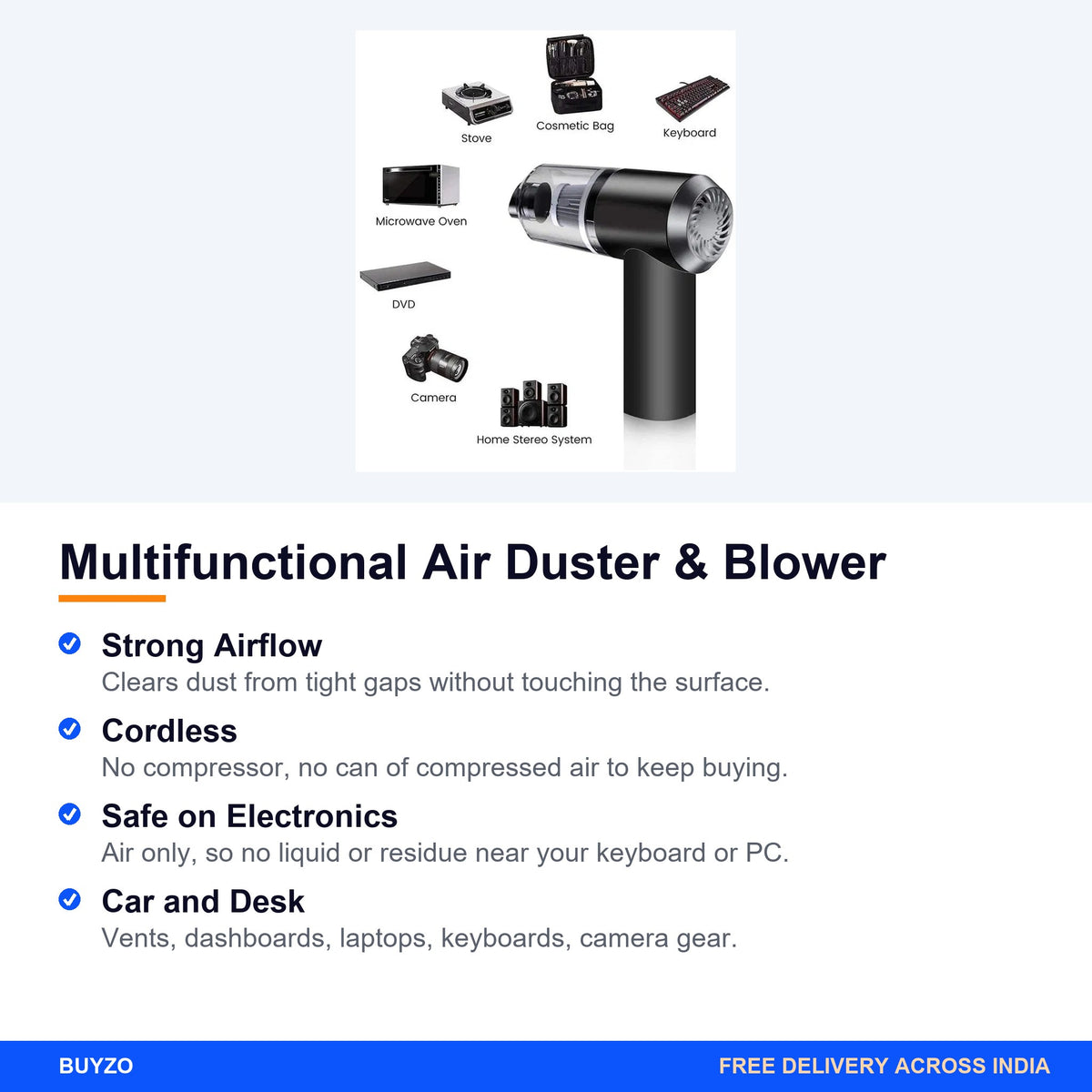 Multifunctional Air Duster & Blower – Buyzo