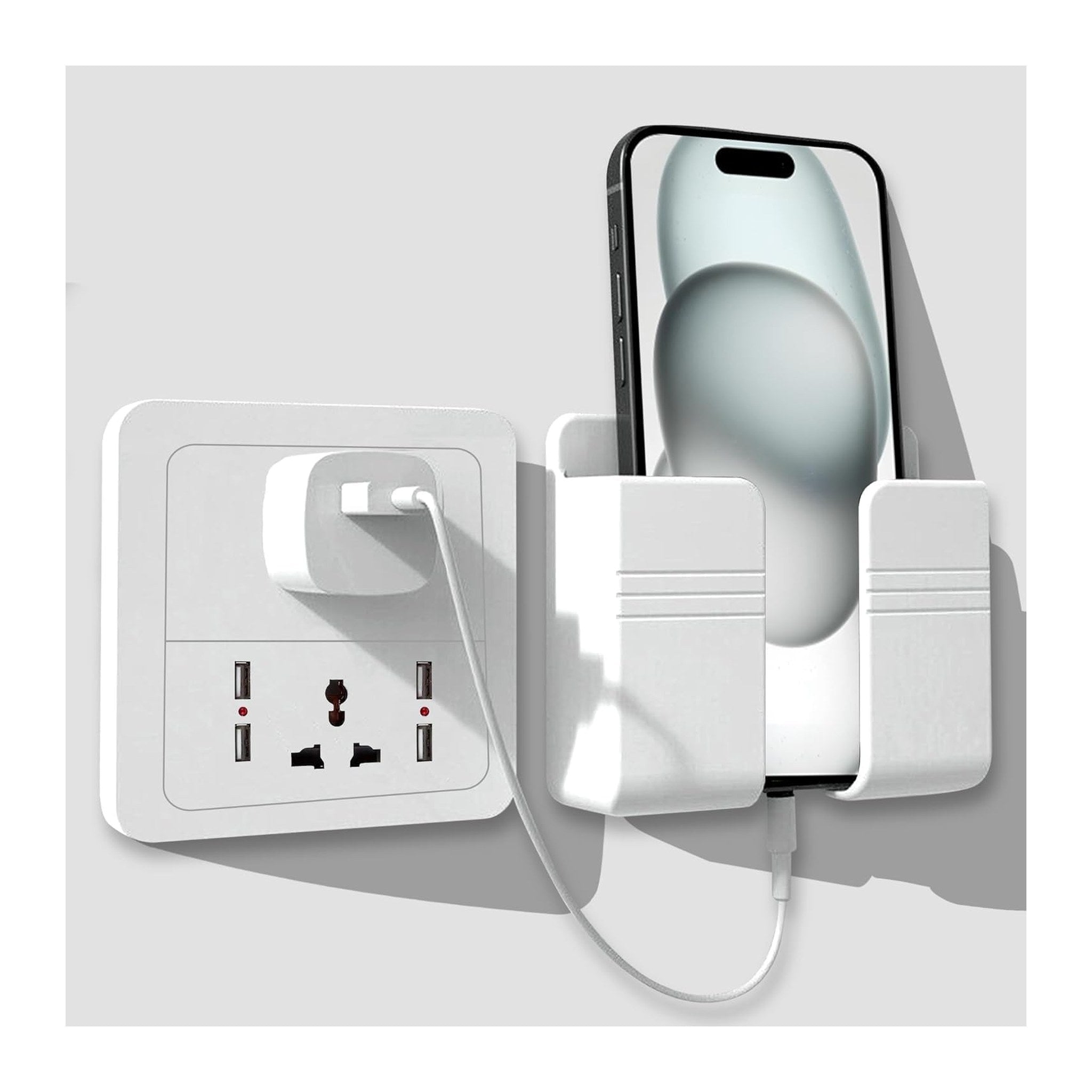 Wall Mount Phone & Remote Holder – Buyzo