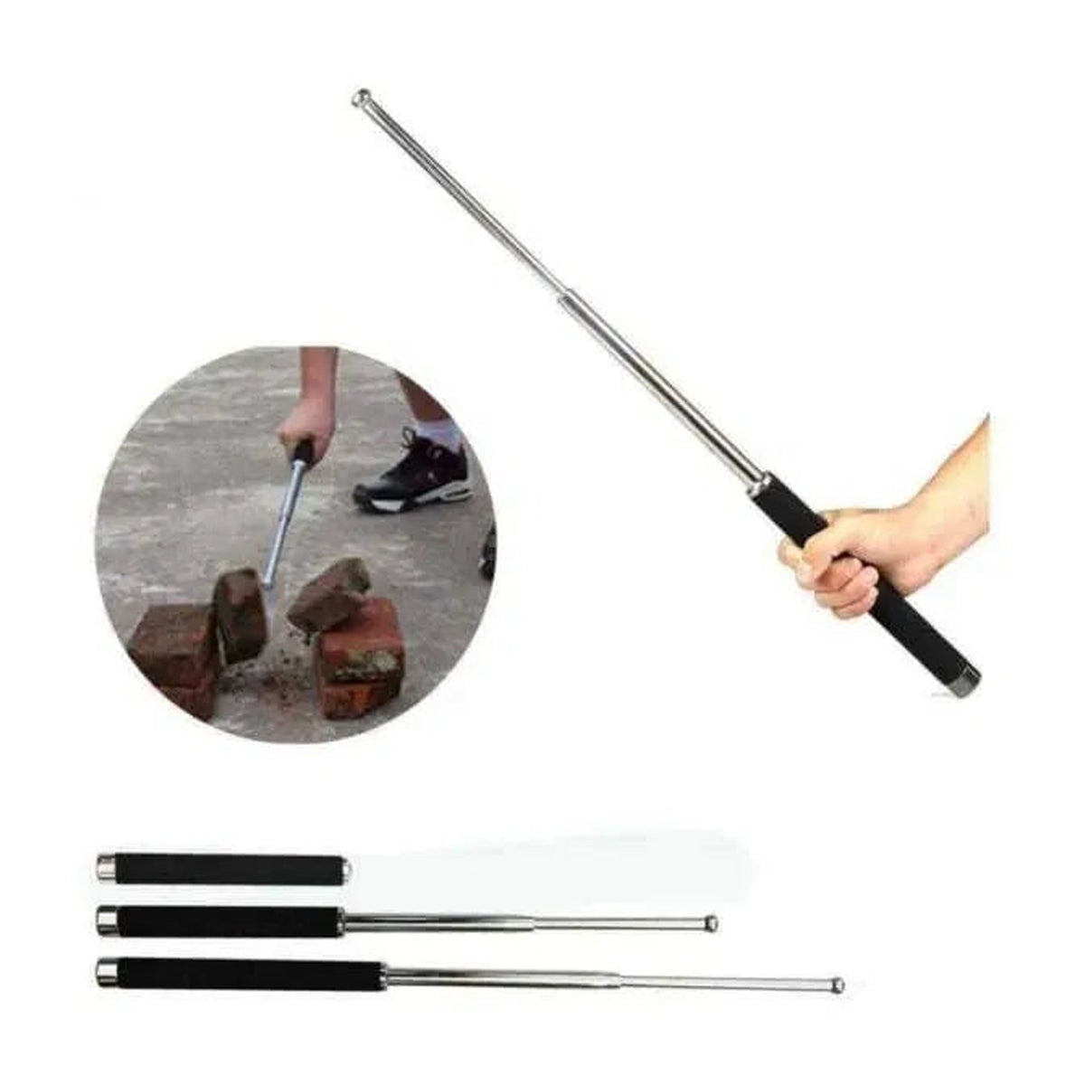 Foldable Security Stick with Carry Bag – view 4