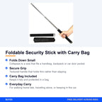 Foldable Security Stick with Carry Bag – Buyzo