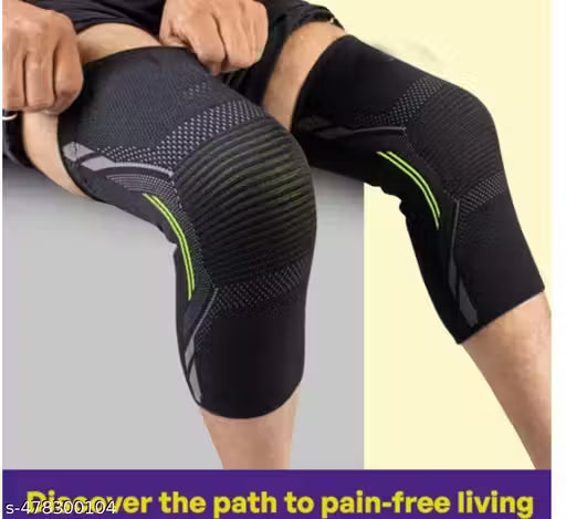 Pack of 2 Piece Premium Knee Cap For Pain Relief Guard Brance Band Gym Knee Support Sleeve 100 % Nylon Knee Support