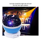 Rotating Star Projector Night Lamp – view 4